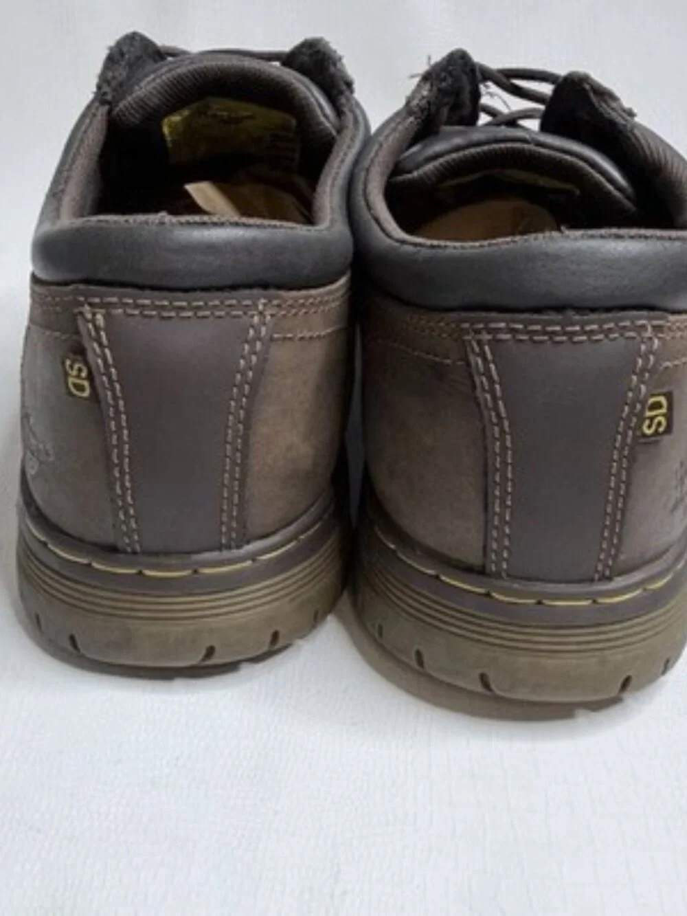 Dr. Martens Brown Solid Oxford Casual Shoes Men 12